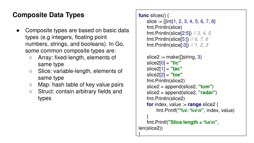 composite data types