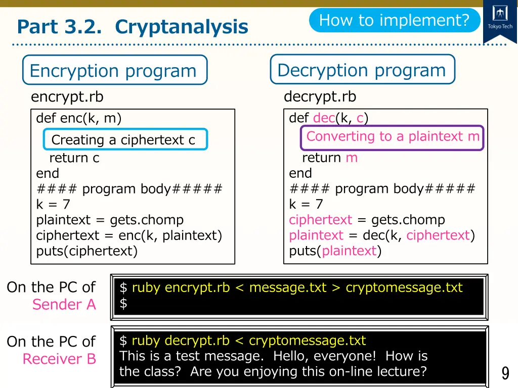 how to implement 2