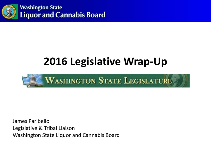 2016 legislative wrap up