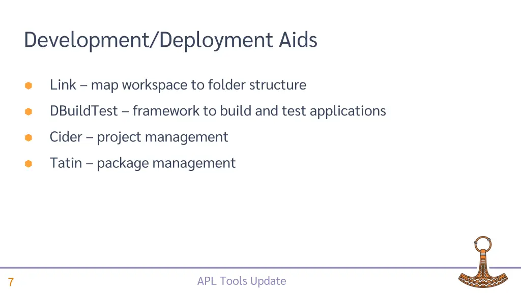 development deployment aids