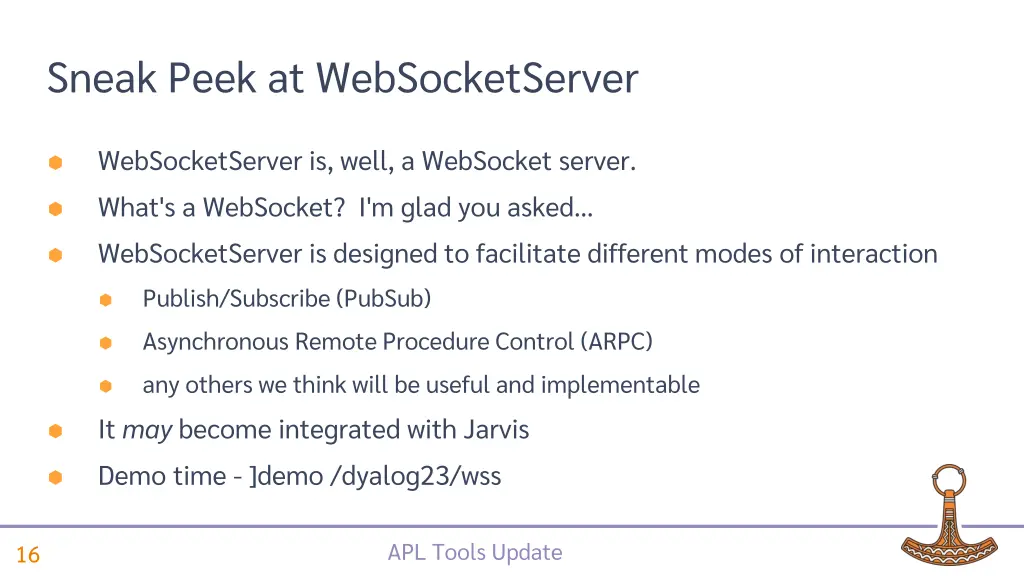 sneak peek at websocketserver