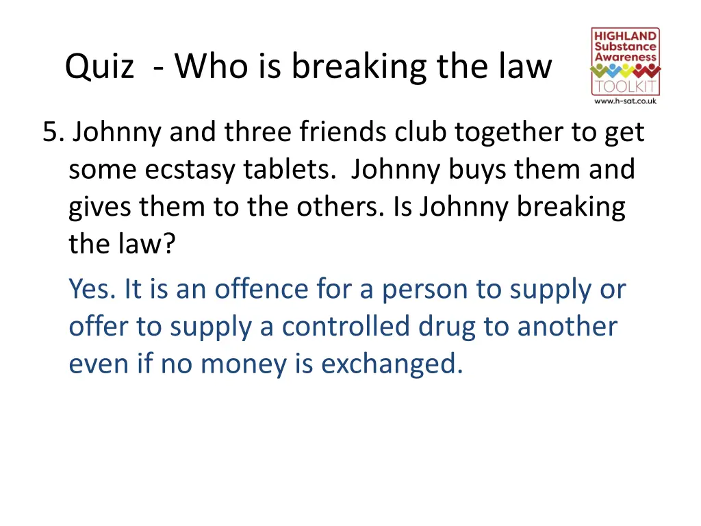 quiz who is breaking the law 4