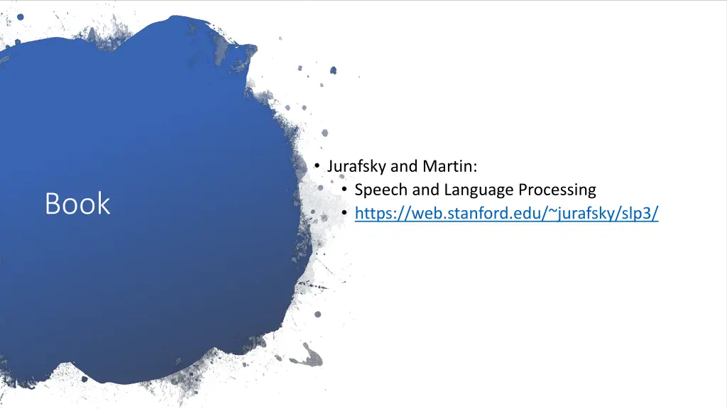 jurafsky and martin speech and language