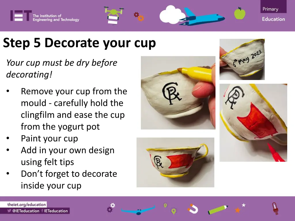 step 5 decorate your cup