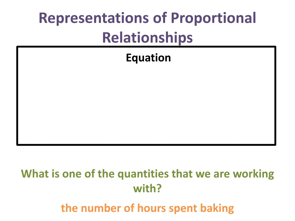 representations of proportional relationships 12