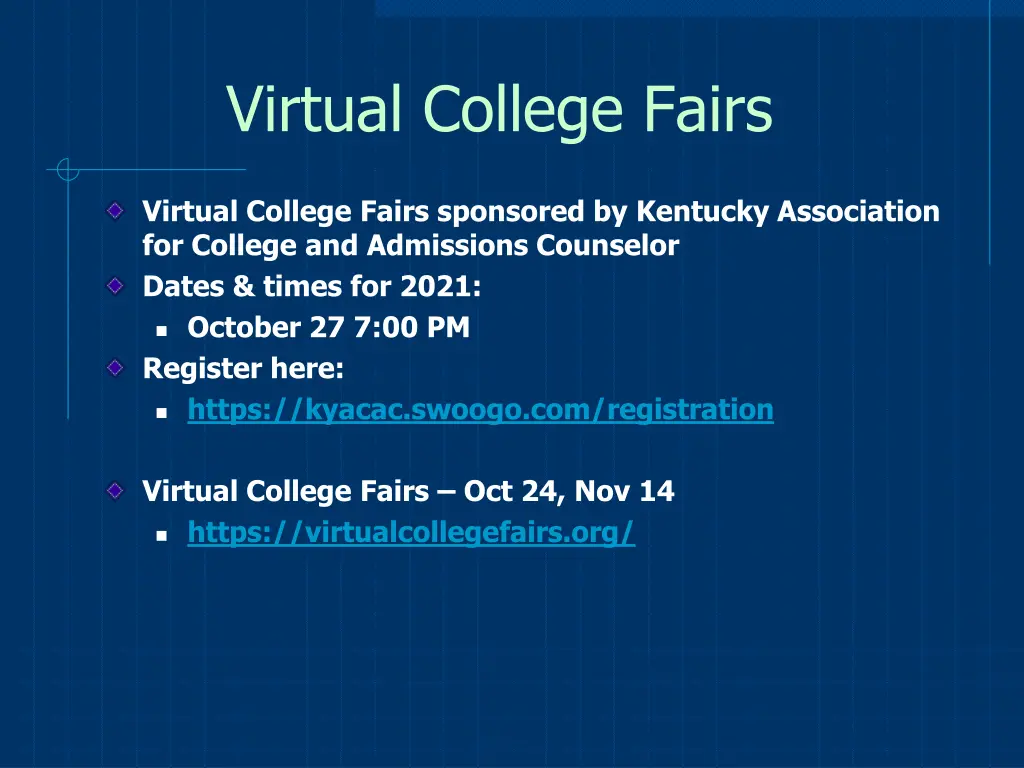 virtual college fairs