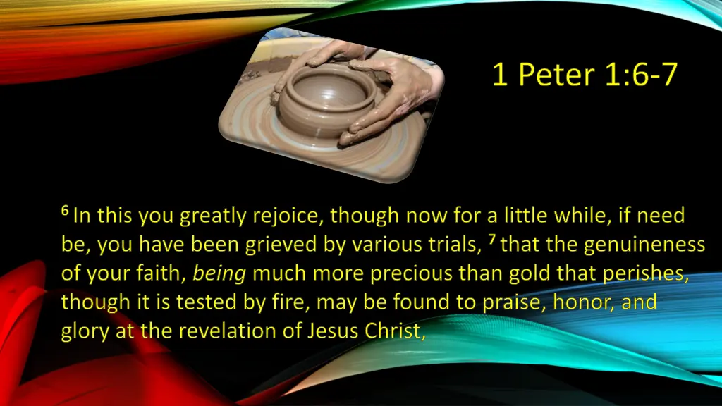 1 peter 1 6 7