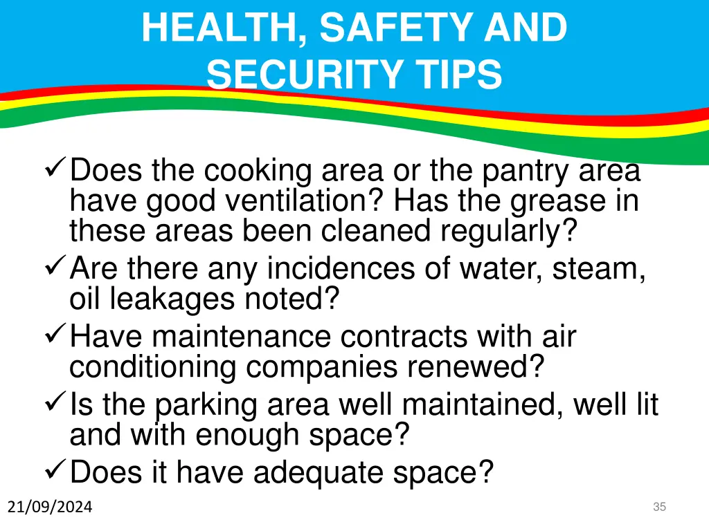 health safety and security tips 6