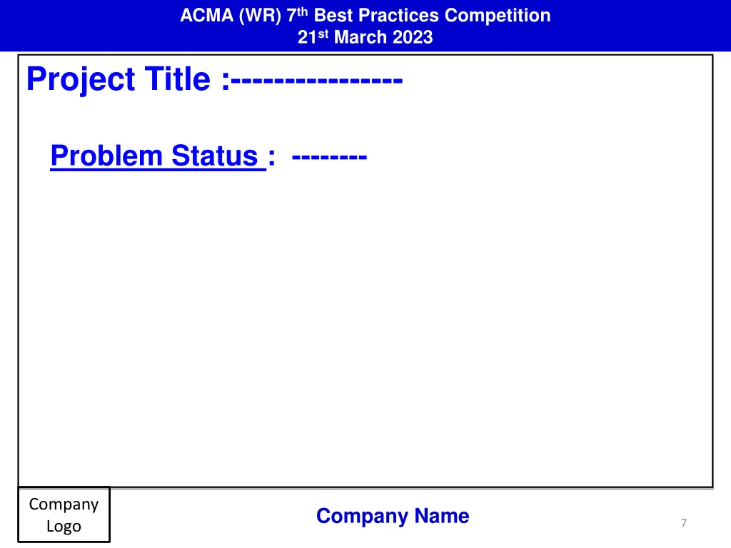 acma wr 7 th best practices competition 1