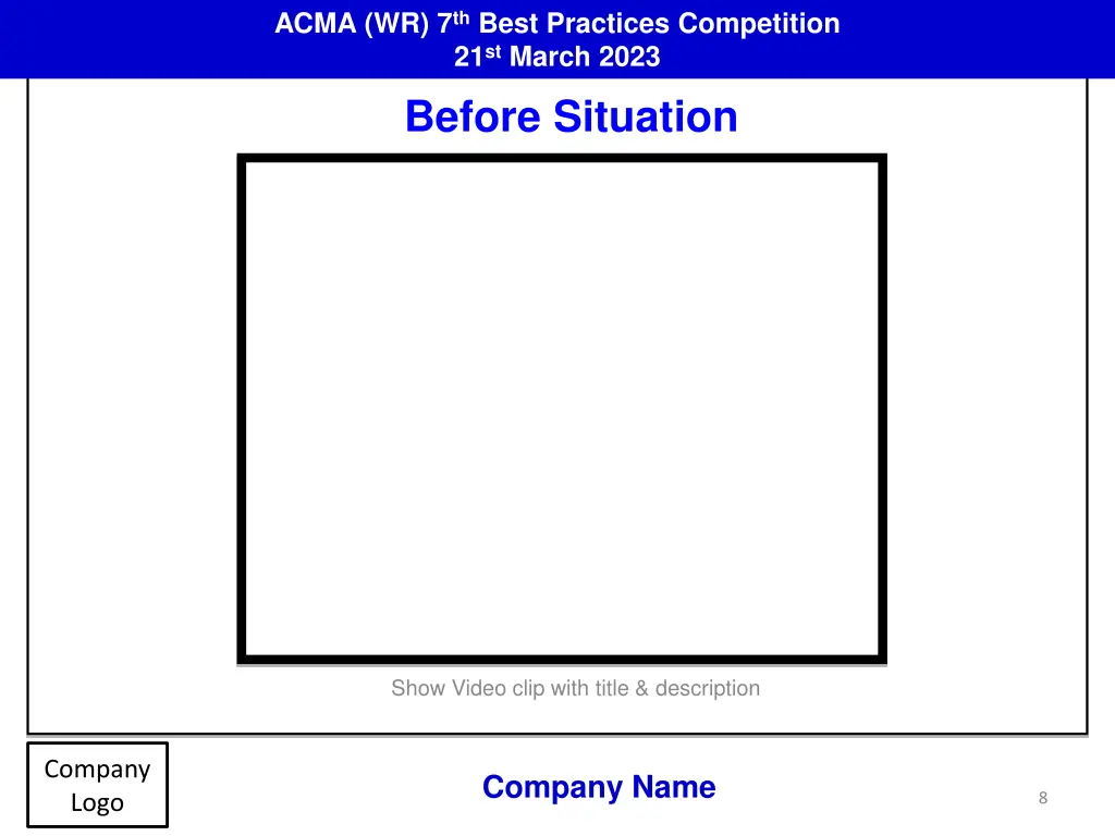 acma wr 7 th best practices competition 2