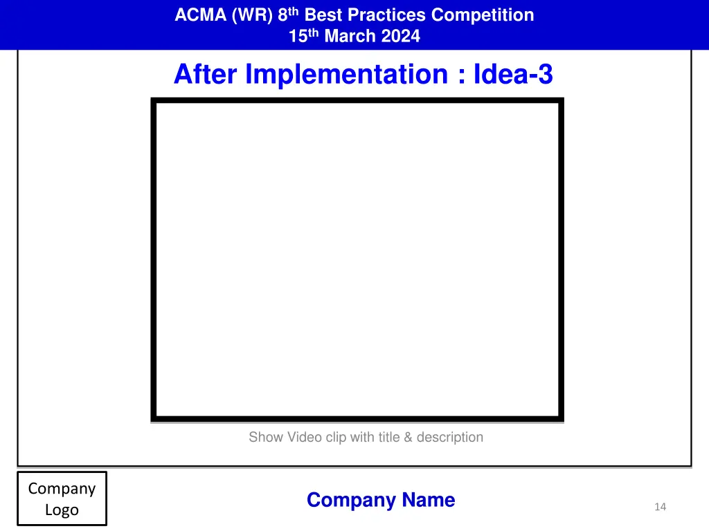 acma wr 8 th best practices competition 10