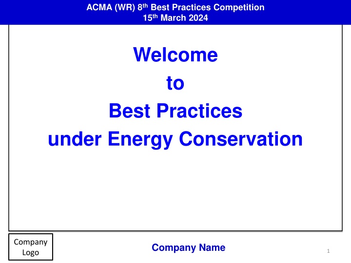 acma wr 8 th best practices competition