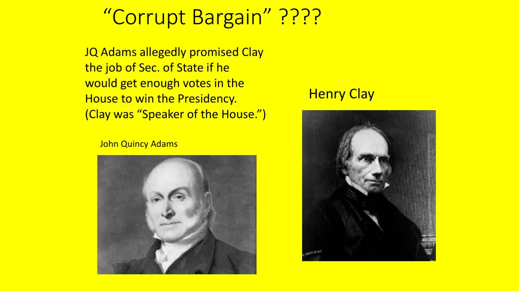 corrupt bargain