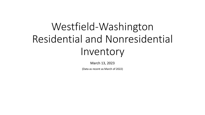 westfield washington residential