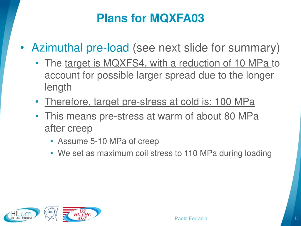 plans for mqxfa03 2