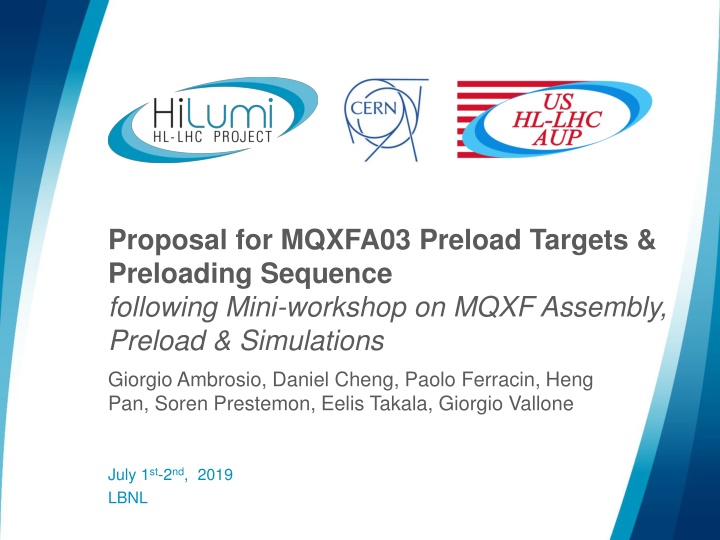 proposal for mqxfa03 preload targets preloading