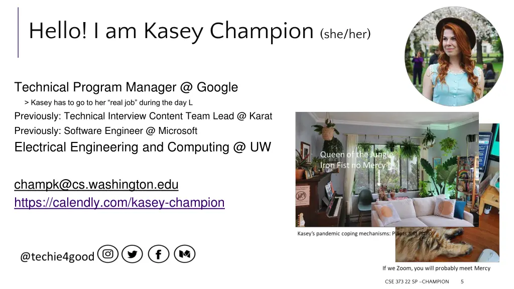 hello i am kasey champion she her