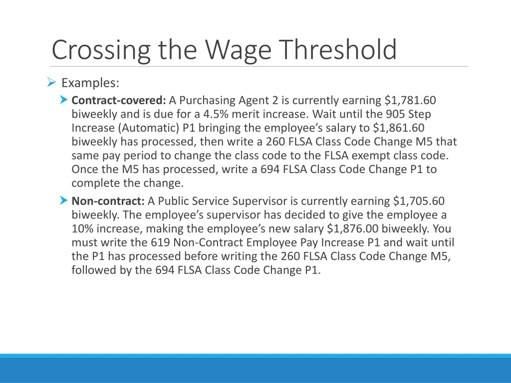 crossing the wage threshold 1