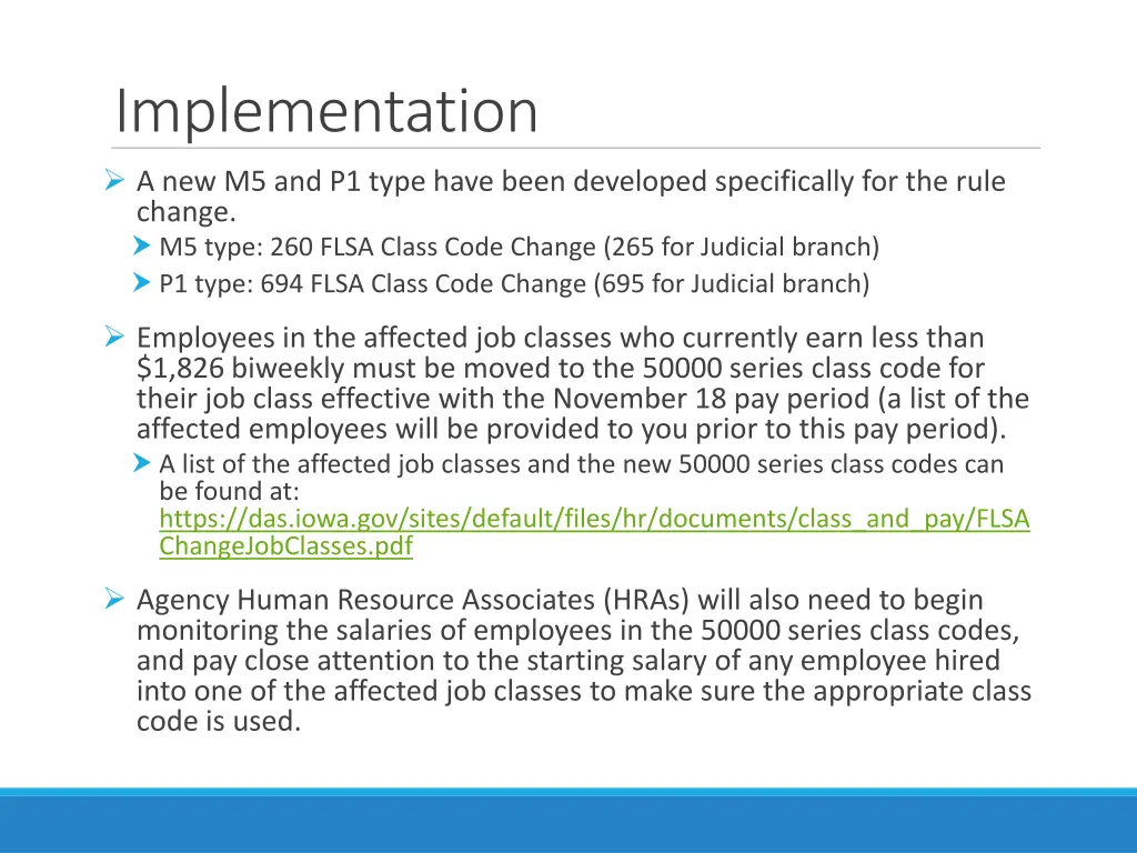 implementation a new m5 and p1 type have been