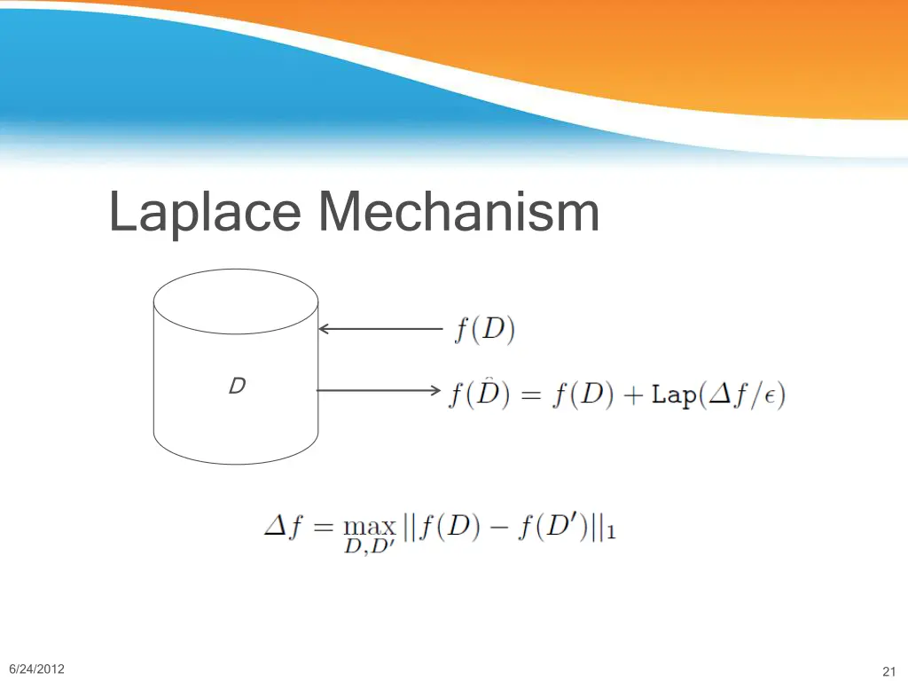 laplace mechanism