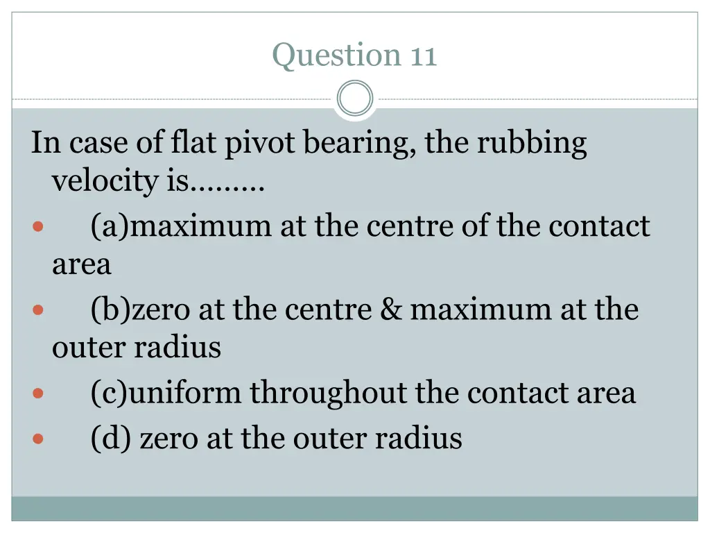 question 11