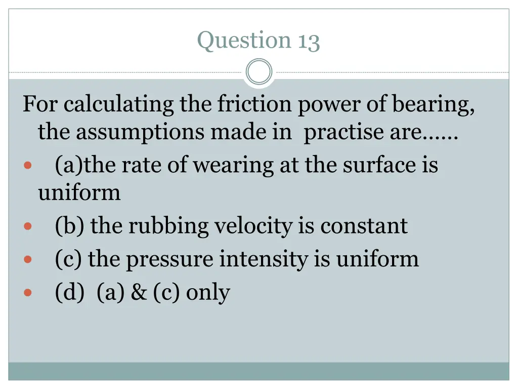 question 13