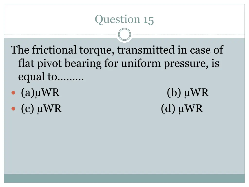 question 15