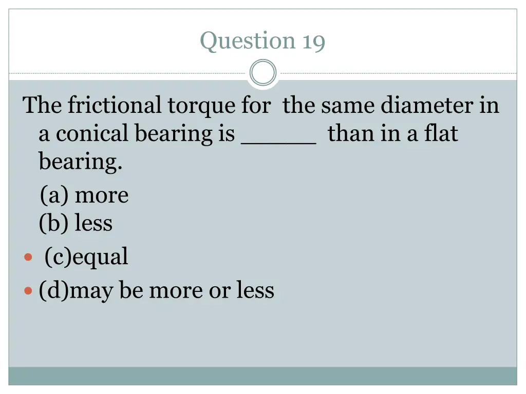 question 19