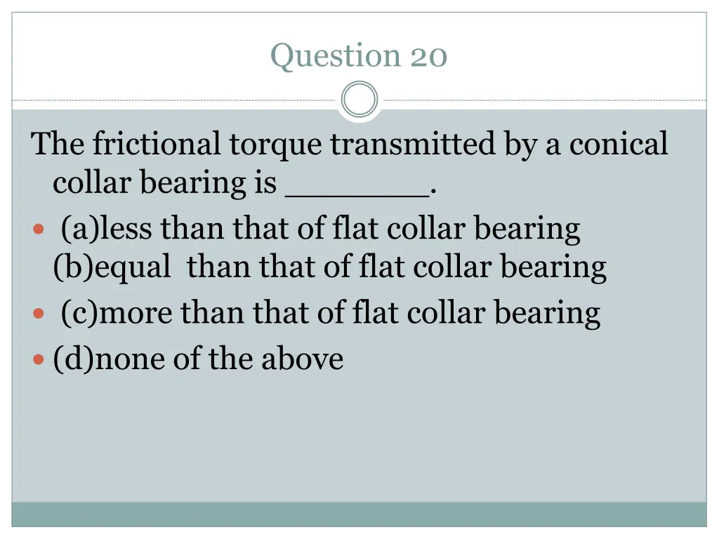 question 20