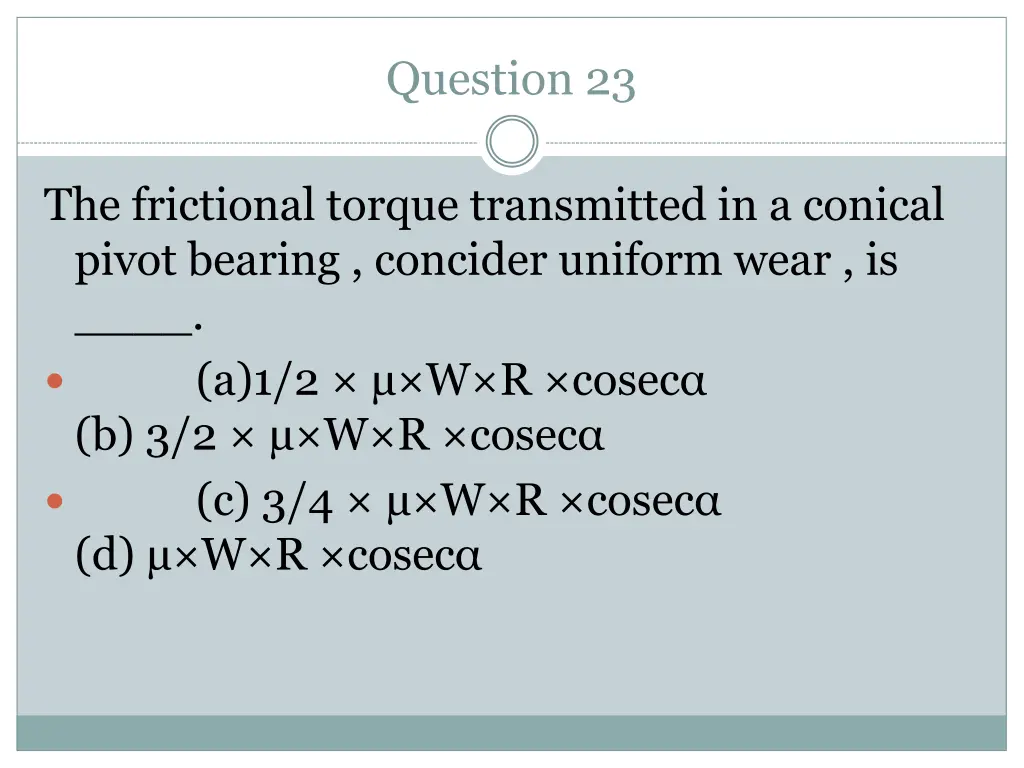 question 23