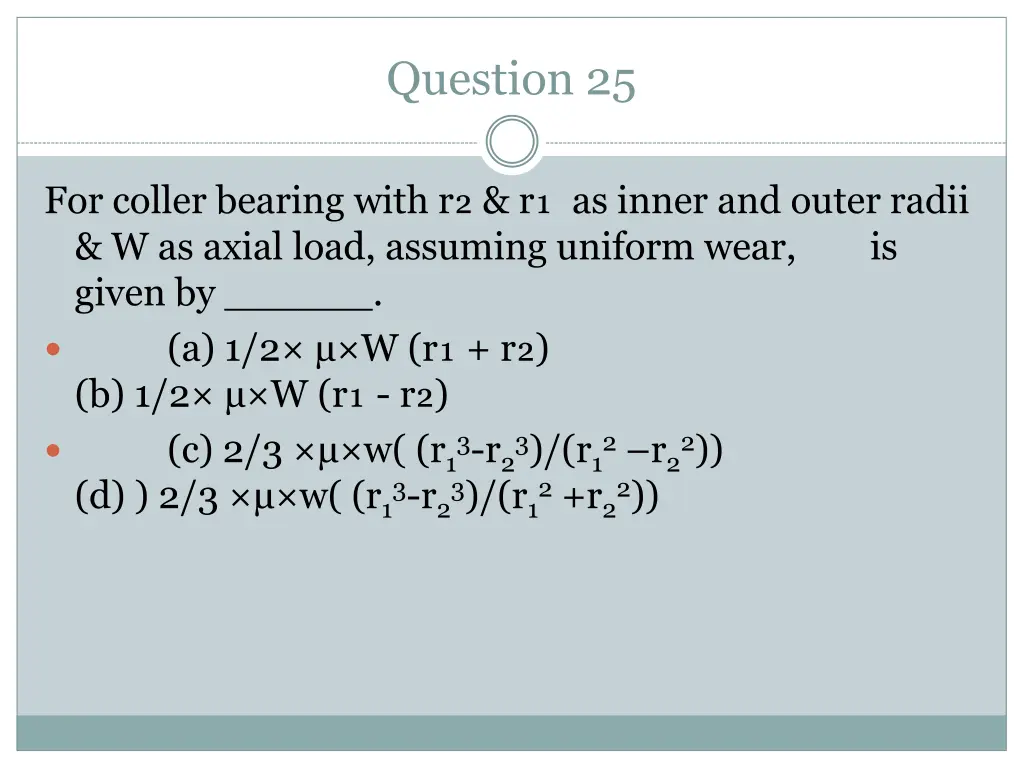 question 25