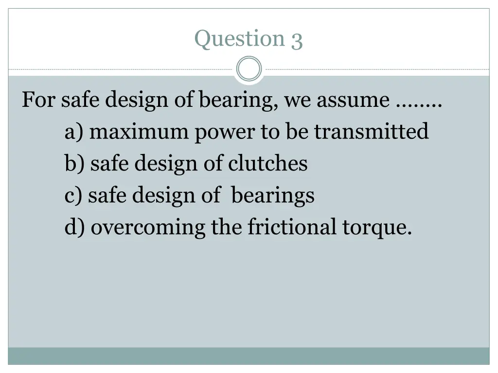 question 3