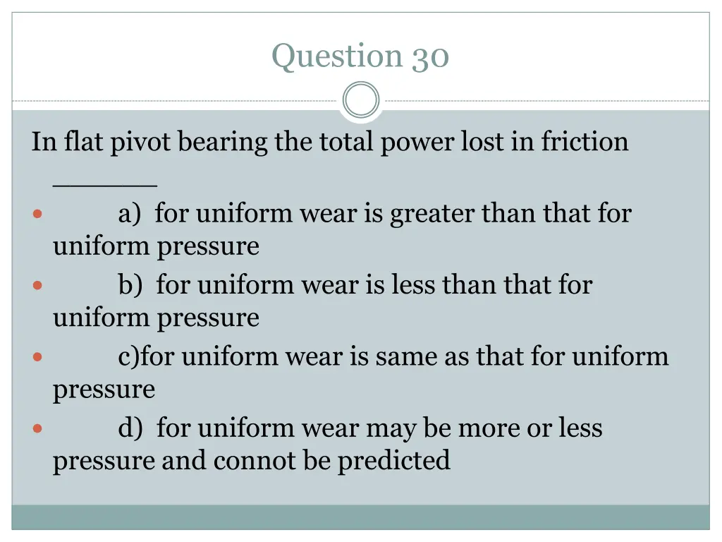 question 30