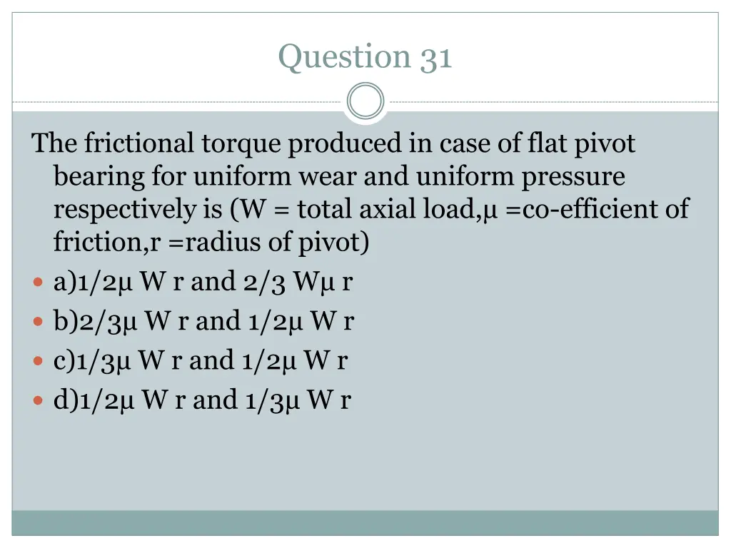 question 31