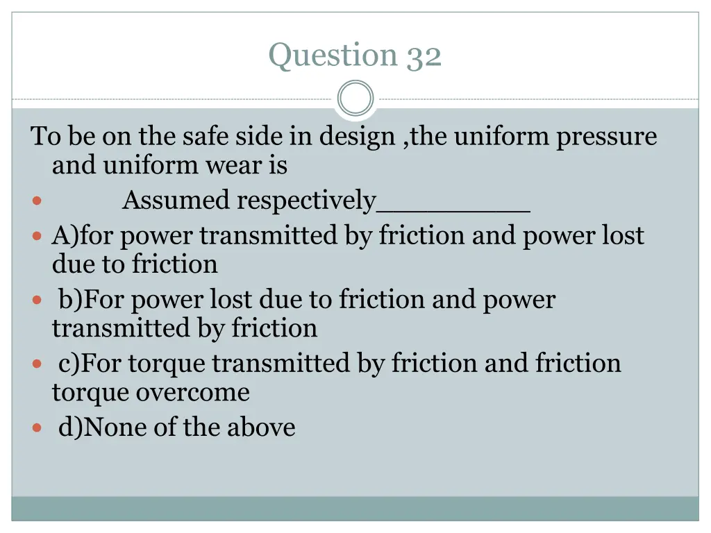 question 32