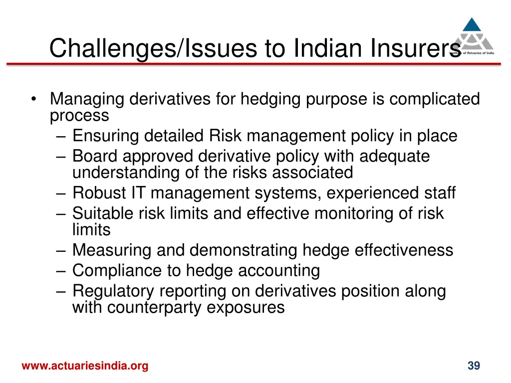 challenges issues to indian insurers