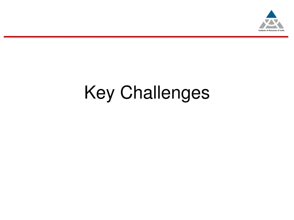 key challenges