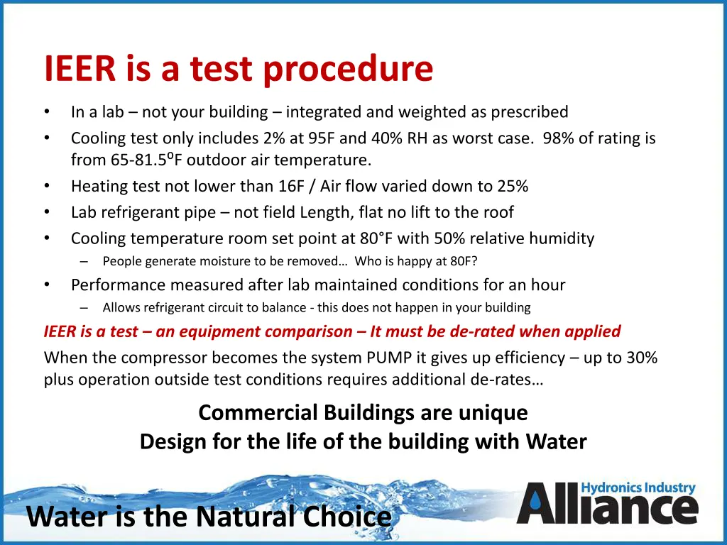 ieer is a test procedure