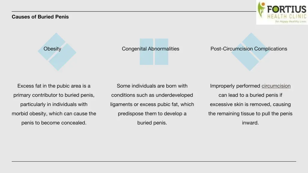causes of buried penis