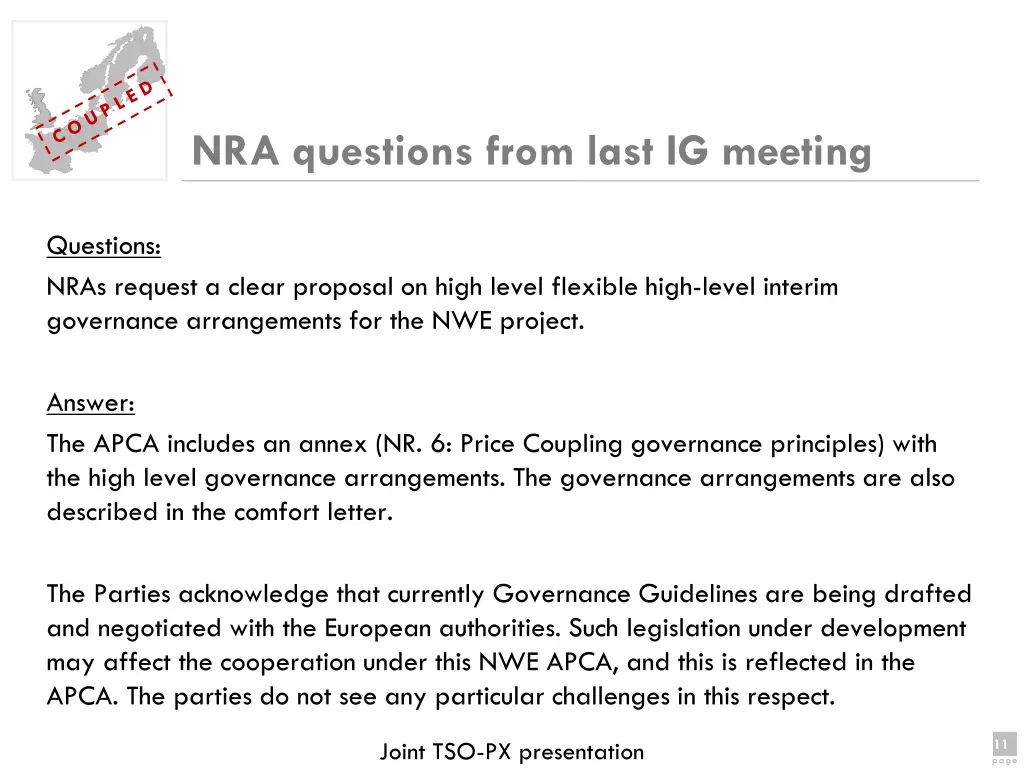 nra questions from last ig meeting 2