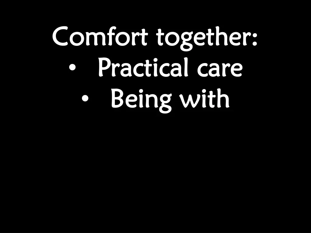 comfort together comfort together practical care 1