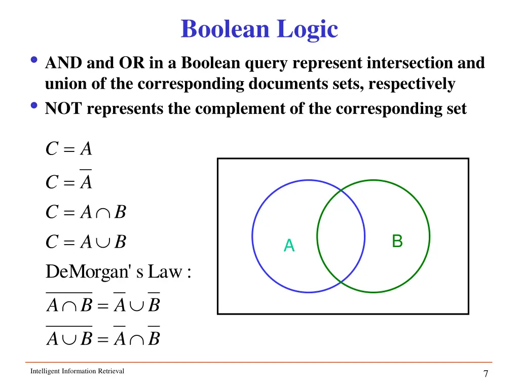 boolean logic