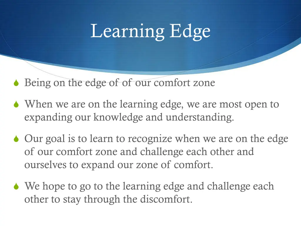 learning edge