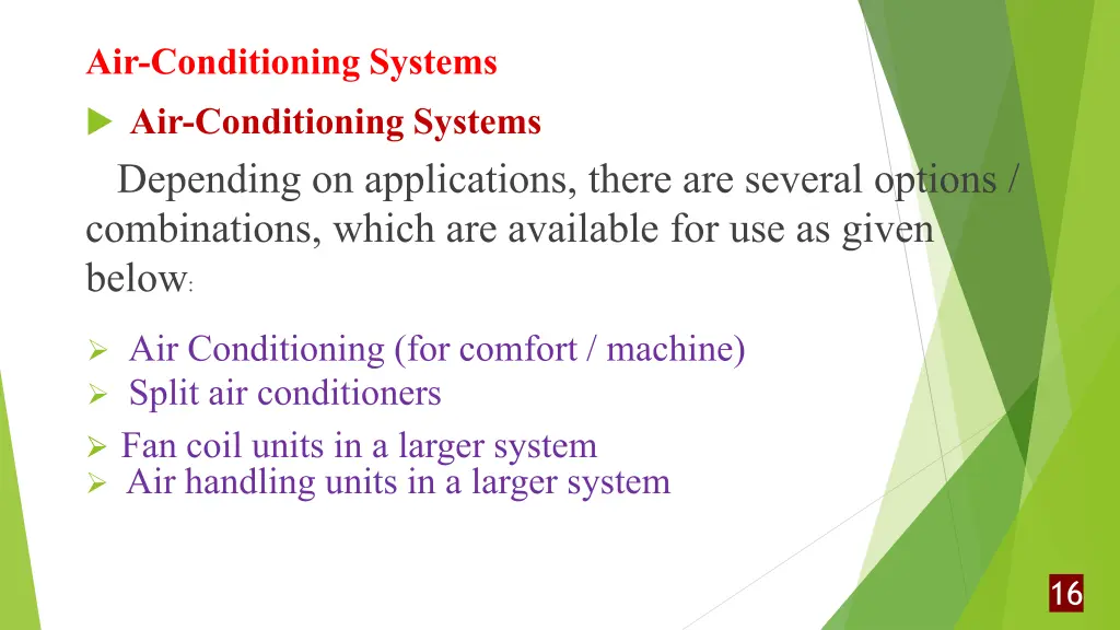 air conditioning systems air conditioning systems