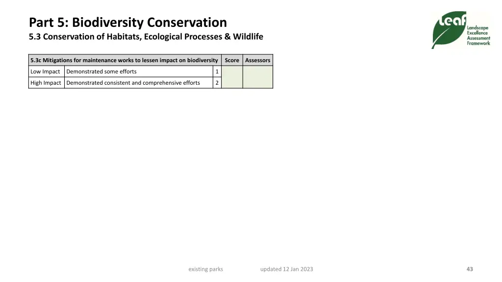 part 5 biodiversity conservation 5 3 conservation 2