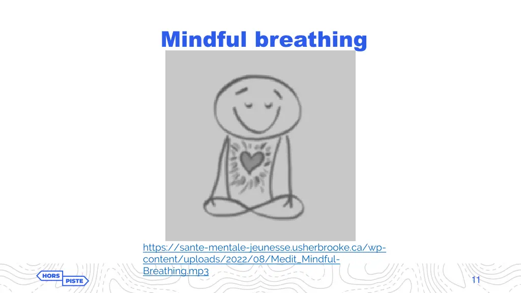 mindful breathing