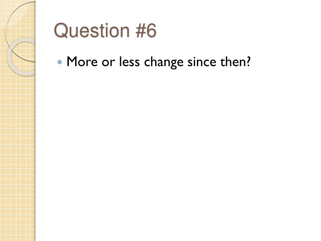 question 6