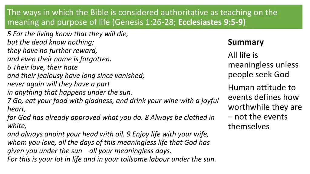 the ways in which the bible is considered 2