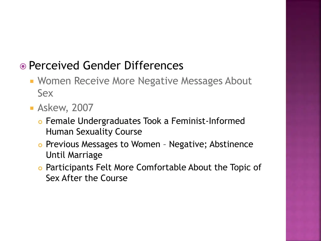 perceived gender differences women receive more