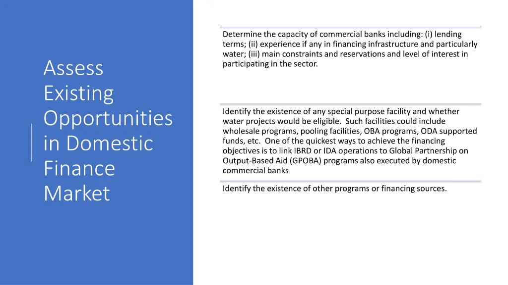 determine the capacity of commercial banks